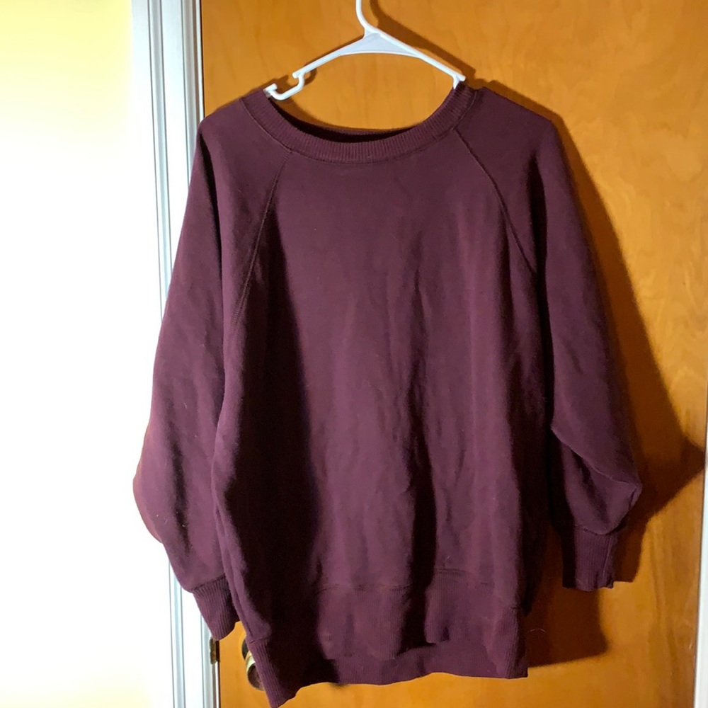 Arie Maroon Sweatshirt